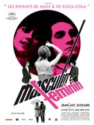 Masculin, f&eacute;minin: 15 faits pr&eacute;cis - French Re-release movie poster (xs thumbnail)