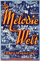 Melodie der Welt - German Movie Poster (xs thumbnail)