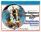Diamonds Are Forever - British Theatrical movie poster (xs thumbnail)