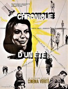 Chronique d&#039;un &eacute;t&eacute; (Paris 1960) - French Movie Poster (xs thumbnail)
