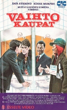 Trading Places - Finnish VHS movie cover (xs thumbnail)