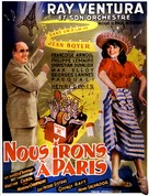 Nous irons &agrave; Paris - Belgian Movie Poster (xs thumbnail)