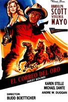 Westbound - Spanish Movie Poster (xs thumbnail)