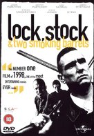 Lock Stock And Two Smoking Barrels - British DVD movie cover (xs thumbnail)