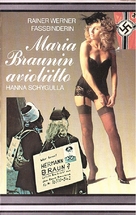 Die ehe der Maria Braun - Finnish VHS movie cover (xs thumbnail)