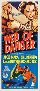 Web of Danger - Australian Movie Poster (xs thumbnail)