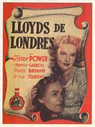 Lloyd&#039;s of London - Spanish Movie Poster (xs thumbnail)