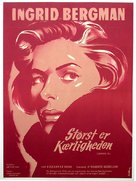 Europa &#039;51 - Danish Movie Poster (xs thumbnail)