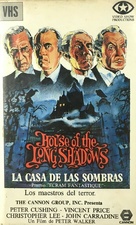 House of the Long Shadows - Spanish VHS movie cover (xs thumbnail)