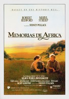 Out of Africa - Spanish Movie Poster (xs thumbnail)