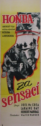 Foreign Correspondent - Czech Movie Poster (xs thumbnail)