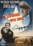 Thirty Seconds Over Tokyo - Danish Movie Poster (xs thumbnail)