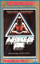 A Force of One - Finnish VHS movie cover (xs thumbnail)