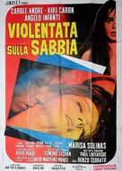 Violentata sulla sabbia - Italian Movie Poster (xs thumbnail)