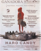 Hard Candy - Spanish Movie Poster (xs thumbnail)