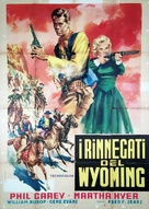 Wyoming Renegades - Italian Movie Poster (xs thumbnail)