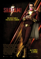 Shazam! - Italian Movie Poster (xs thumbnail)