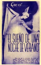 A Midsummer Night&#039;s Dream - Spanish Movie Poster (xs thumbnail)