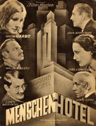 Grand Hotel - German poster (xs thumbnail)