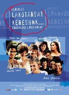 L'auberge espagnole - Hungarian Movie Poster (xs thumbnail)