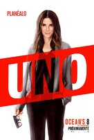 Ocean&#039;s 8 - Argentinian Movie Poster (xs thumbnail)