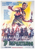 I sette gladiatori - Spanish Movie Poster (xs thumbnail)