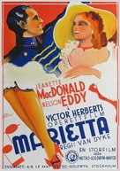 Naughty Marietta - Swedish Movie Poster (xs thumbnail)
