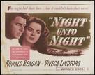 Night Unto Night - Movie Poster (xs thumbnail)