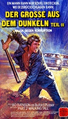 Part 2 Walking Tall - German VHS movie cover (xs thumbnail)