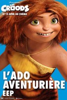 The Croods - French Movie Poster (xs thumbnail)