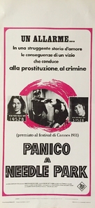 The Panic in Needle Park - Italian Movie Poster (xs thumbnail)