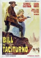 Bill il taciturno - Italian Movie Poster (xs thumbnail)