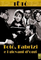 Tot&ograve;, Fabrizi e i giovani d&#039;oggi - Italian DVD movie cover (xs thumbnail)