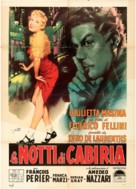 Le notti di Cabiria - Italian Movie Poster (xs thumbnail)