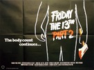 Friday the 13th Part 2 - British Movie Poster (xs thumbnail)