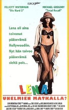 Lena&#039;s Holiday - Finnish VHS movie cover (xs thumbnail)