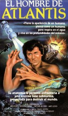 &quot;Man from Atlantis&quot; - Spanish VHS movie cover (xs thumbnail)