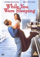 While You Were Sleeping - British DVD movie cover (xs thumbnail)