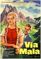 Via Mala - German Movie Poster (xs thumbnail)