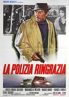 La polizia ringrazia - Italian Movie Poster (xs thumbnail)