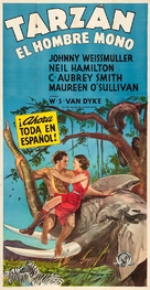 Tarzan the Ape Man - Mexican Movie Poster (xs thumbnail)