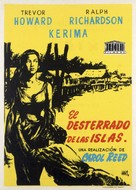 Outcast of the Islands - Spanish Movie Poster (xs thumbnail)