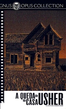 La chute de la maison Usher - Brazilian VHS movie cover (xs thumbnail)