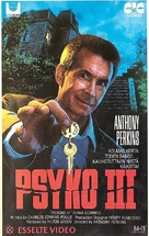 Psycho III - Finnish VHS movie cover (xs thumbnail)