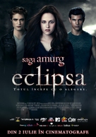 The Twilight Saga: Eclipse - Romanian Movie Poster (xs thumbnail)