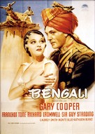 The Lives of a Bengal Lancer - German Movie Poster (xs thumbnail)