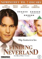 Finding Neverland - Danish DVD movie cover (xs thumbnail)