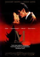 M. Butterfly - German Movie Poster (xs thumbnail)