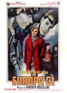 Europa &#039;51 - Italian Movie Poster (xs thumbnail)