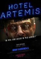 Hotel Artemis - South Korean Movie Poster (xs thumbnail)